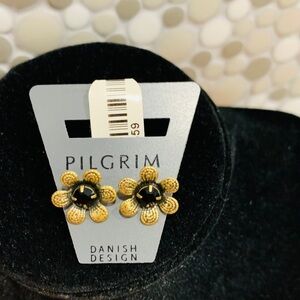 E83- Pilgrim Gold Plated Earrings BN
